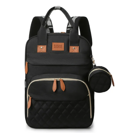 Large Capacity Diaper Bag Backpack – Multi Pocket Baby Travel Bag